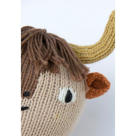 BLABLA Pablo The Longhorn Kids Knit Doll New No Tags - Picture 5 of 6